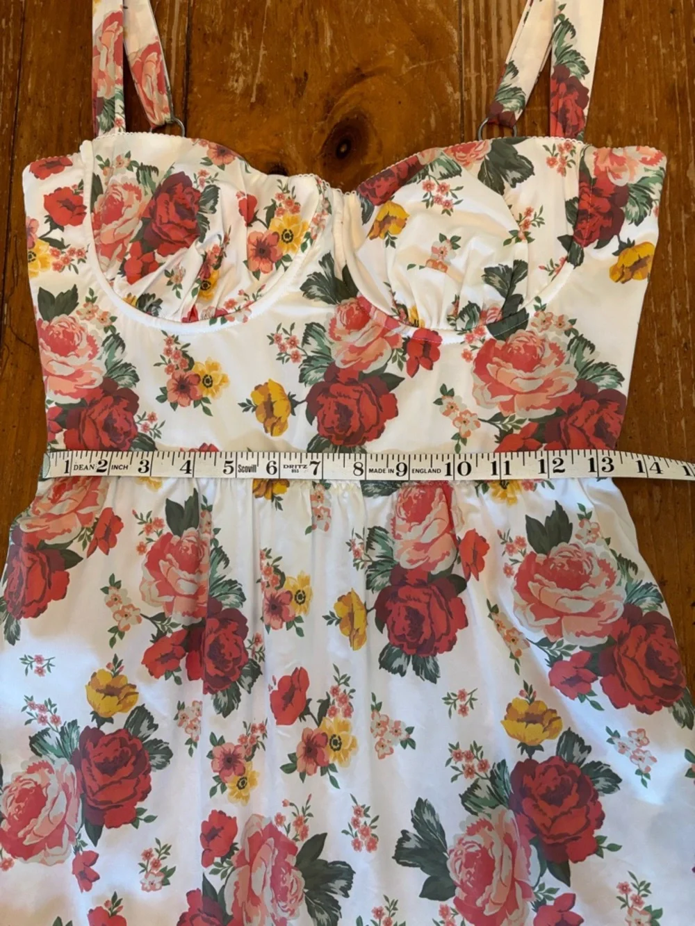 House of CB Elia Italian Rose Print Midi Dress - Picture 5 of 7